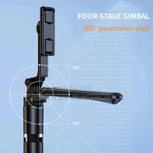 Smartphone Camera Selfi Stick Tripod – Remote + 360°