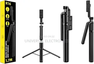 Smartphone Camera Selfi Stick Tripod – Remote + 360°