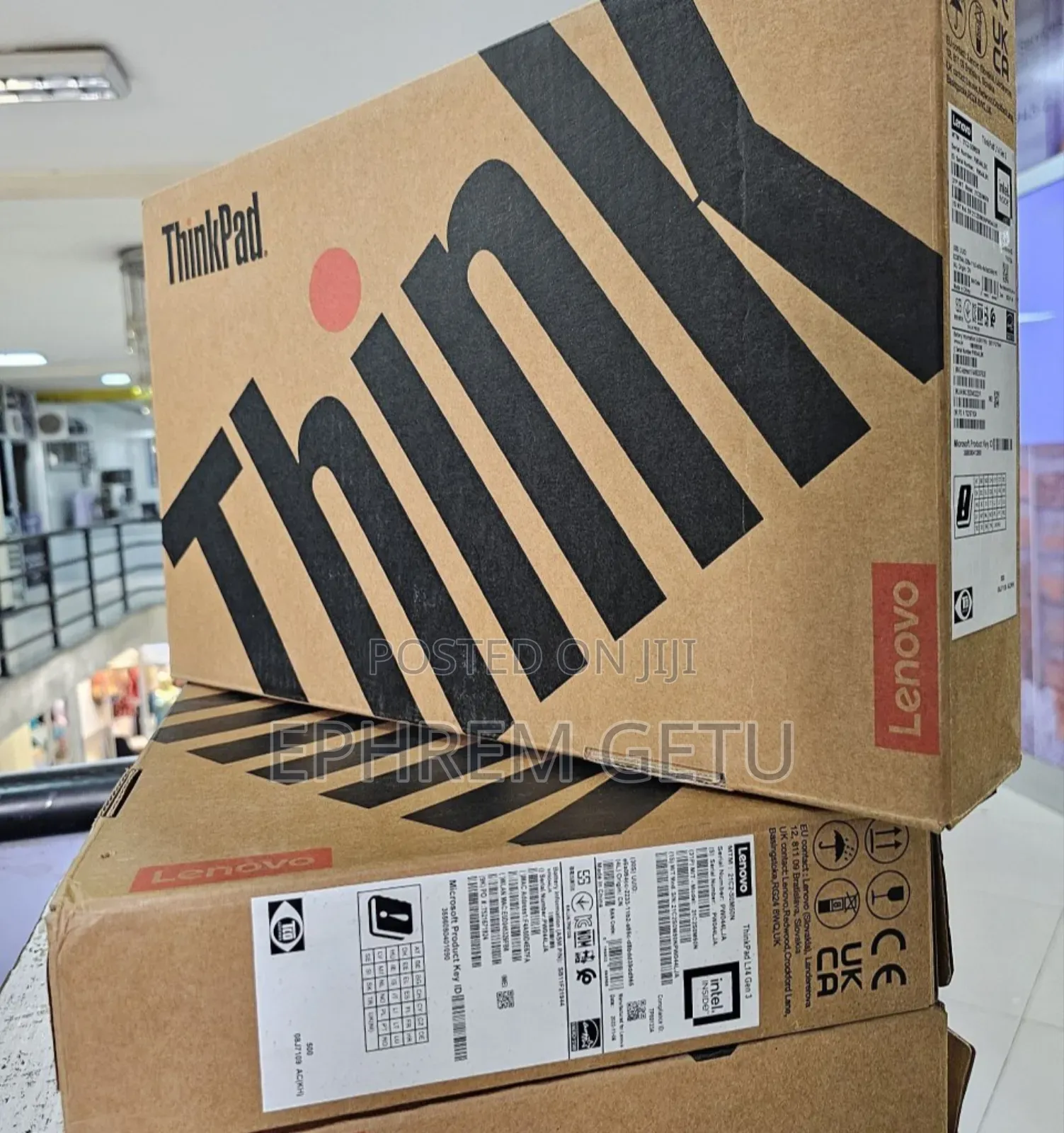 New Laptop Lenovo ThinkPad Yoga 16GB Intel Core I5 SSD 256GB