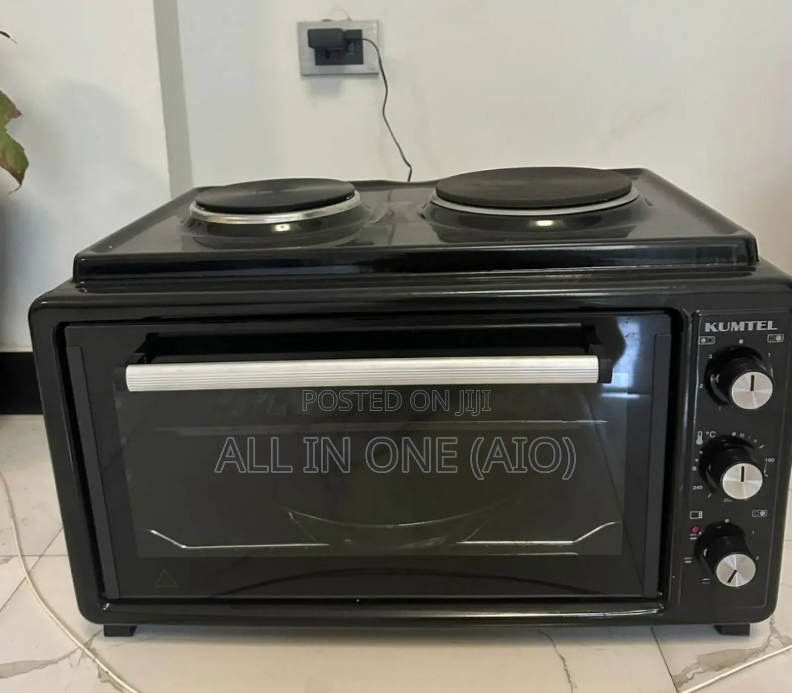 Kumtel Oven With Plate Double Stove 42 Liters