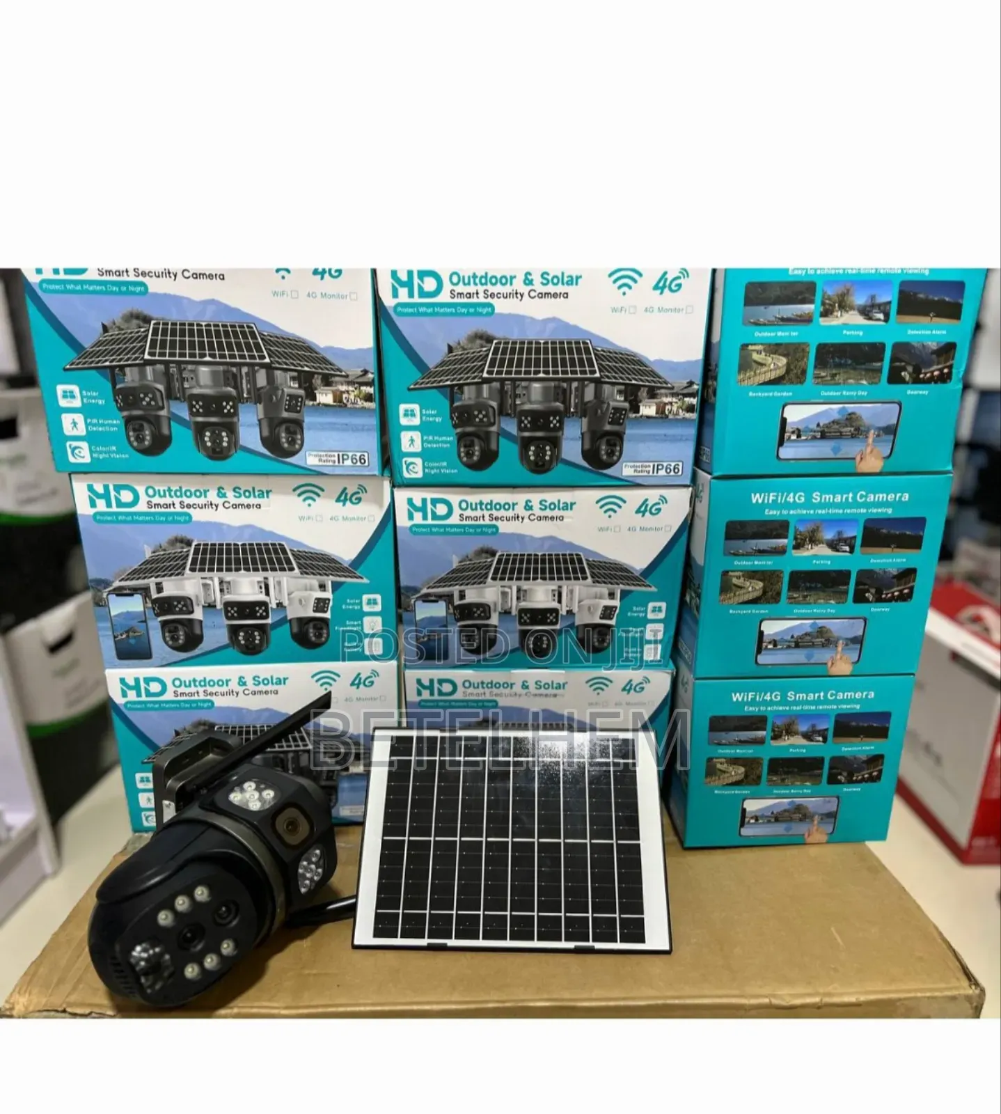 Hd Smart Double Lens Solar Camera