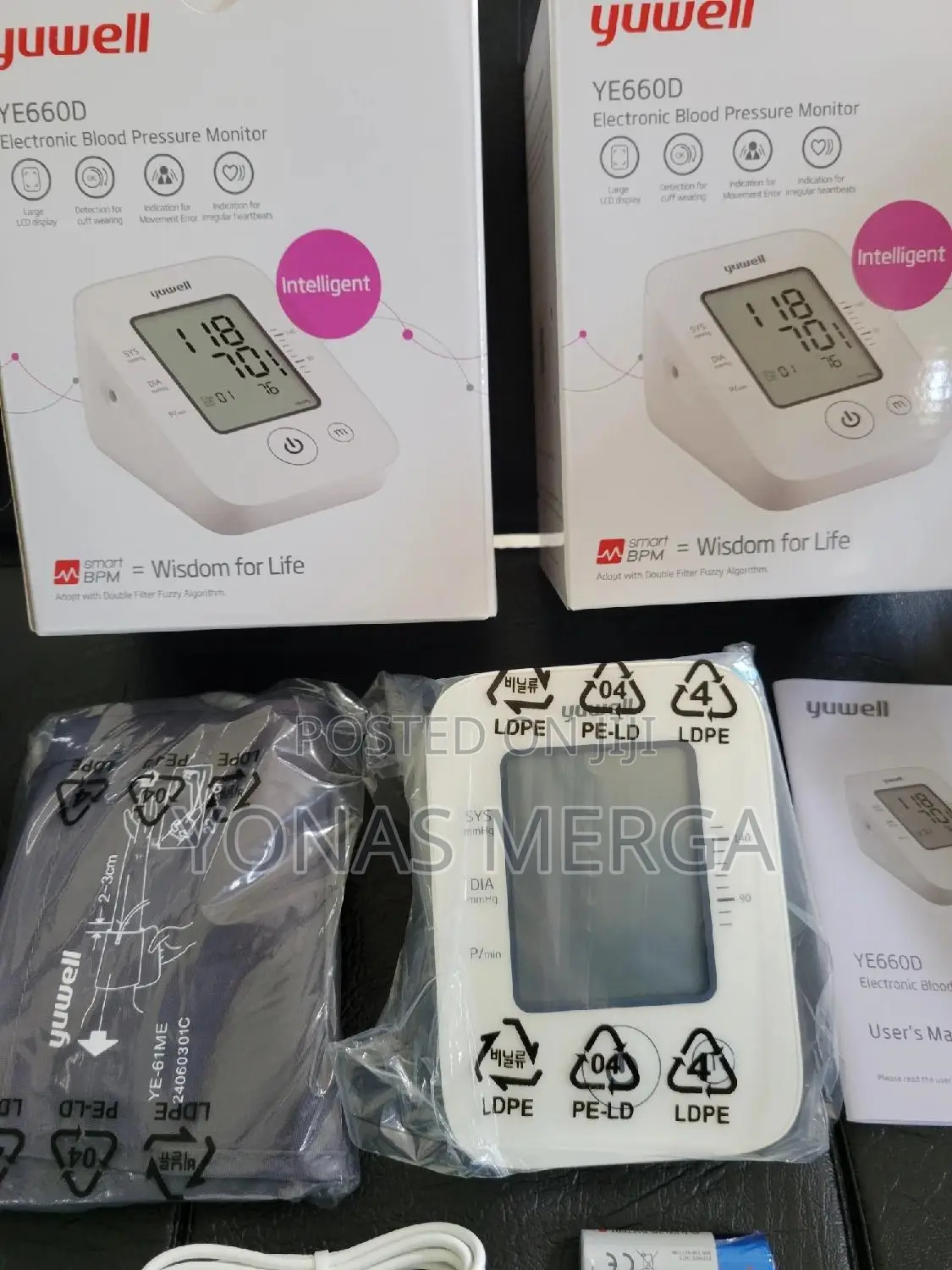 Blood Pressure Monitor//Purchase Online Through Various Yona