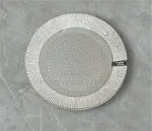 Grey Ceramic Dinner Plate – Modern Elegant