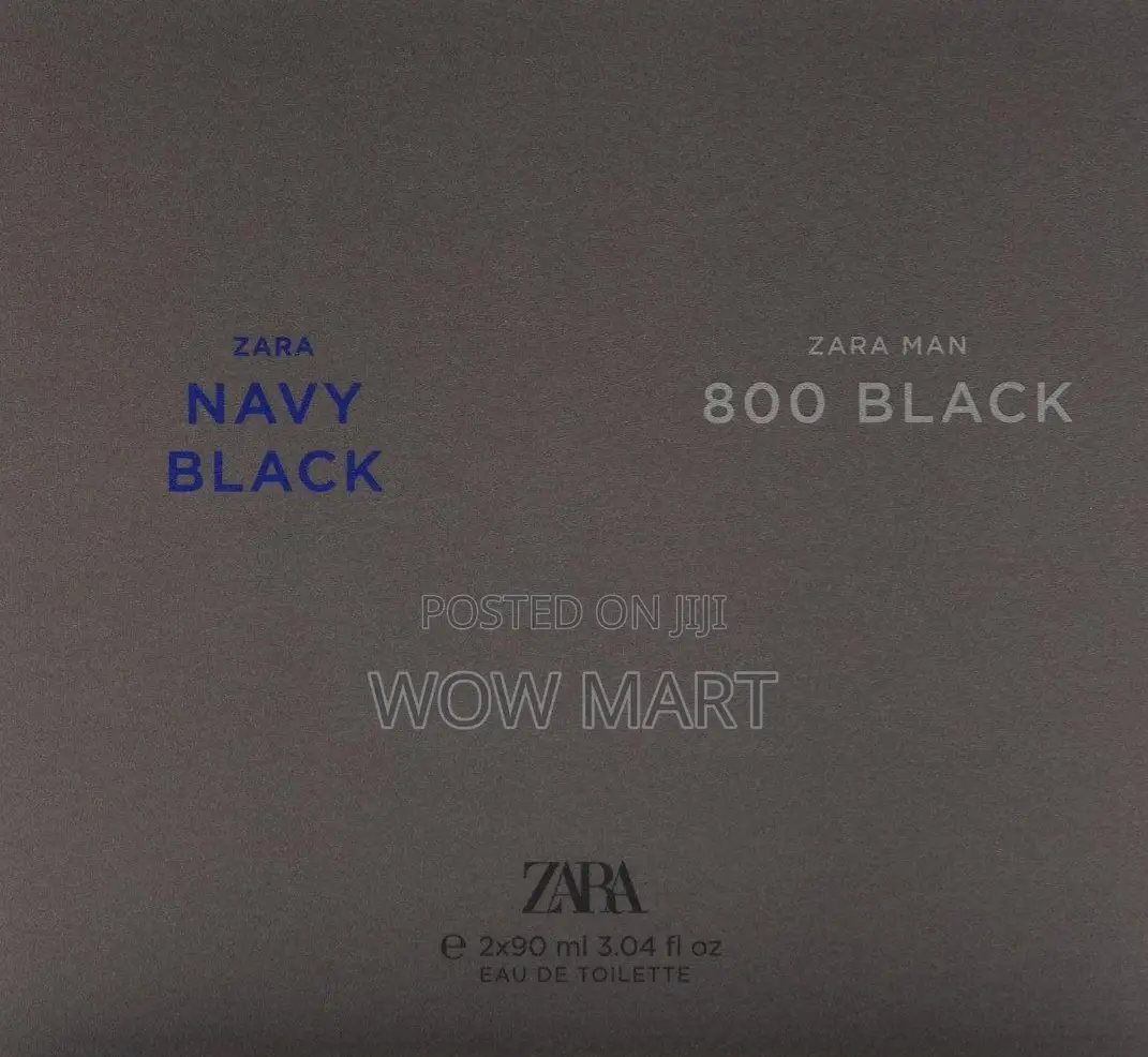 Zara Man 800 Black Eau De Toilette