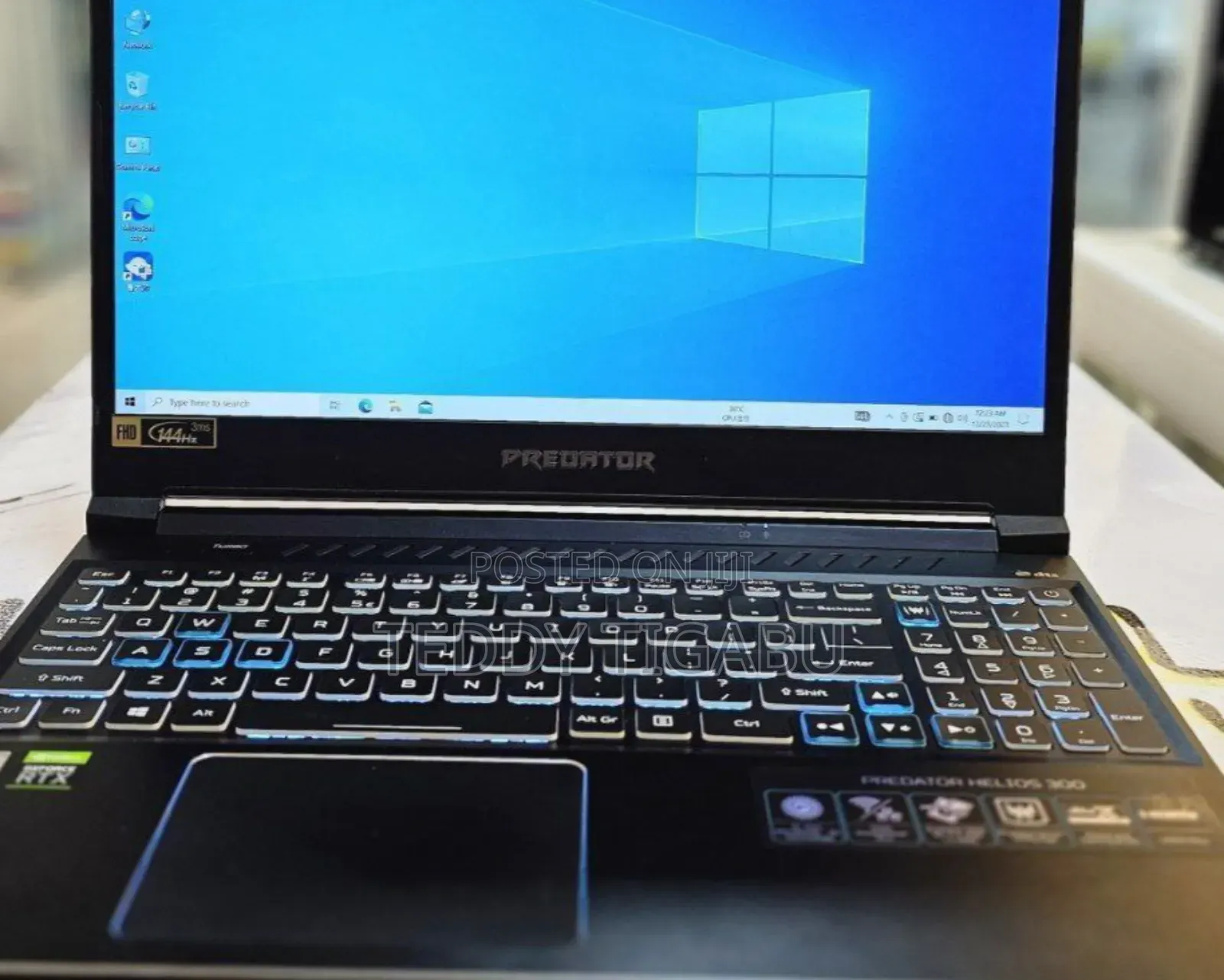 New Laptop Acer Predator Helios 300 16GB Intel Core I7 SSD 1T