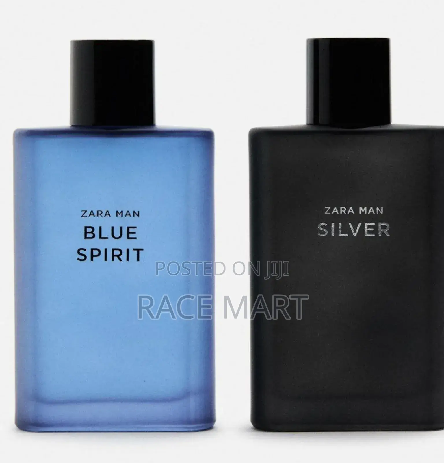 Zara Man Silver Blue Spirit