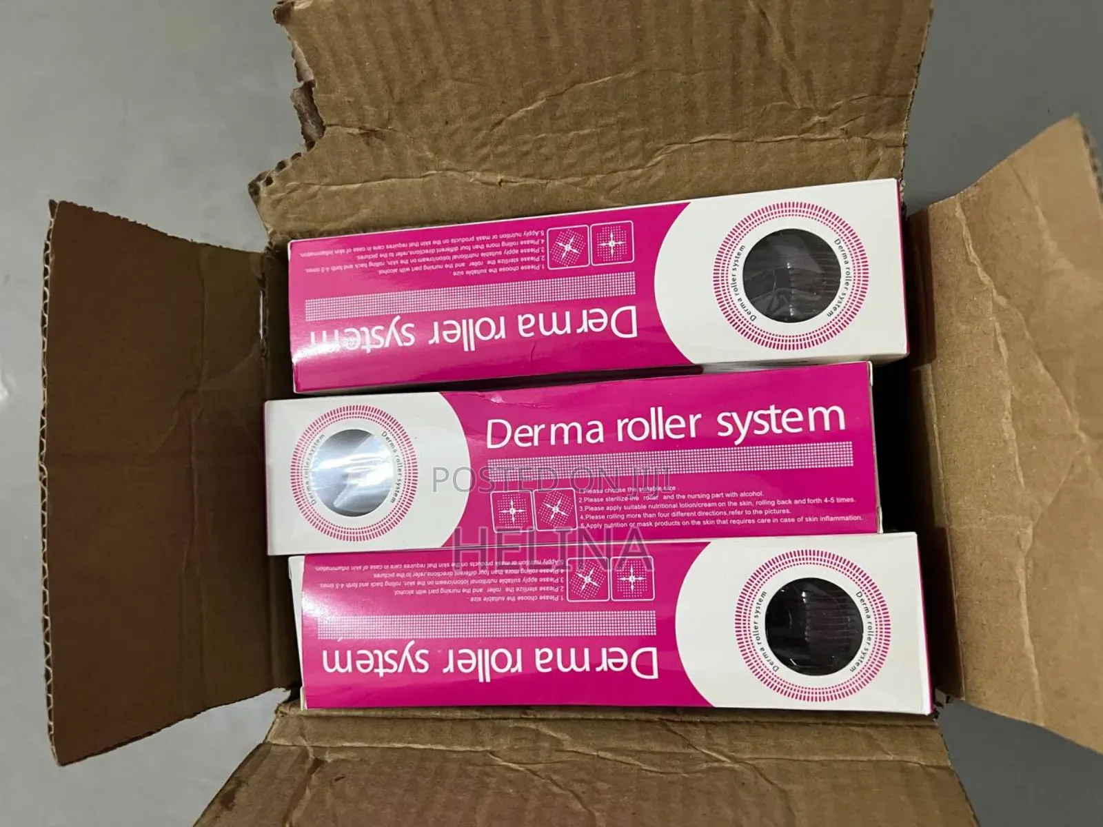 ደርማ ሮለር ለፀጉርና ለፂም እድገት