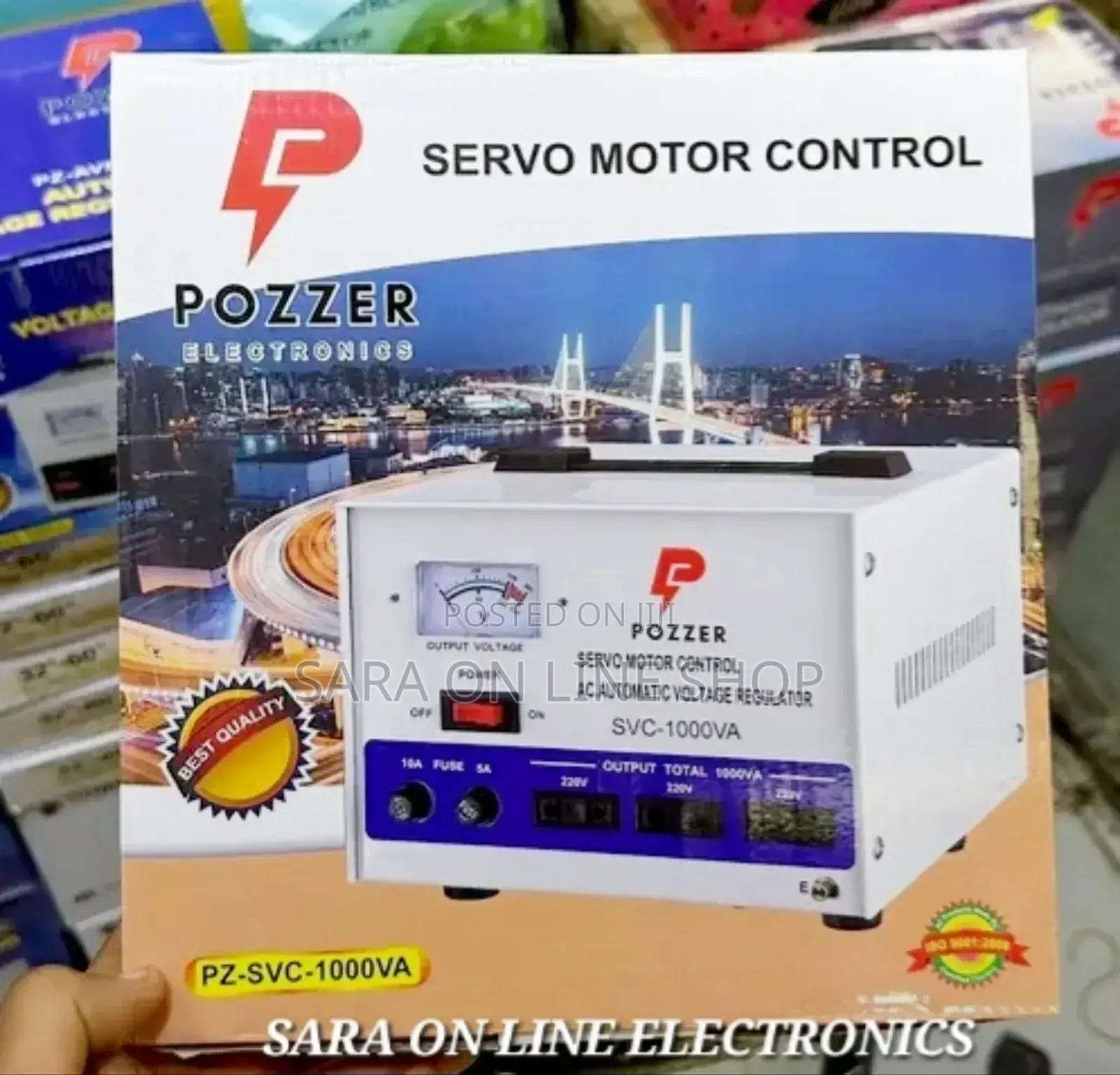 Pozzer Regulator - Pozzer 1000w Avr