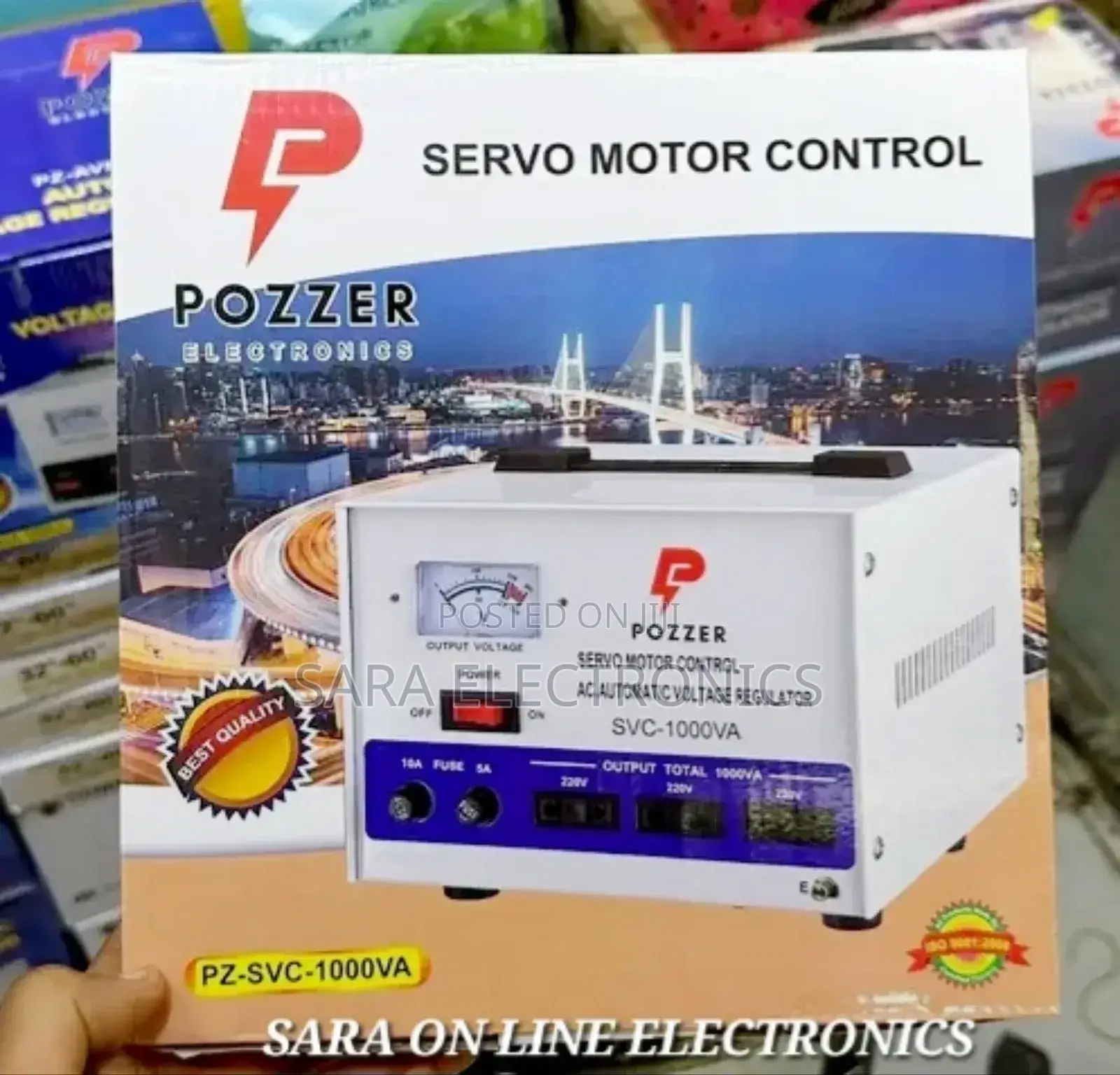 Pozzer Regulator - Pozzer 1000w Avr