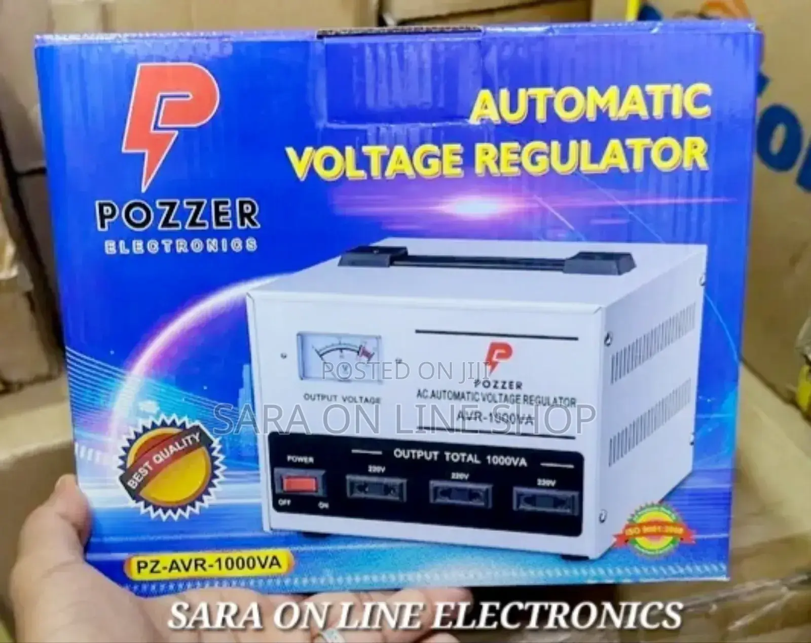 Pozzer Regulator - Pozzer 1000w Avr