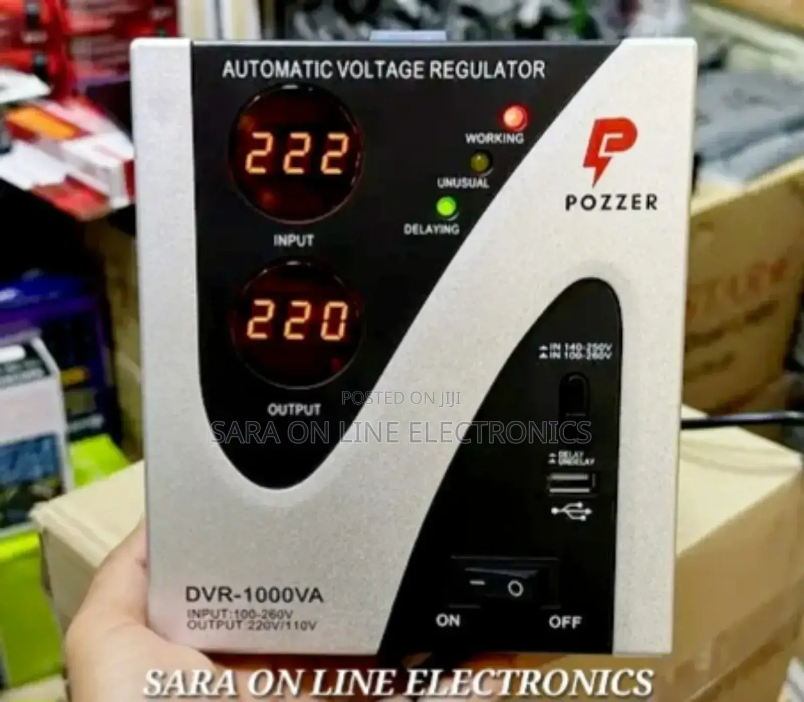 Pozzer Regulator - Pozzer 1000w Avr