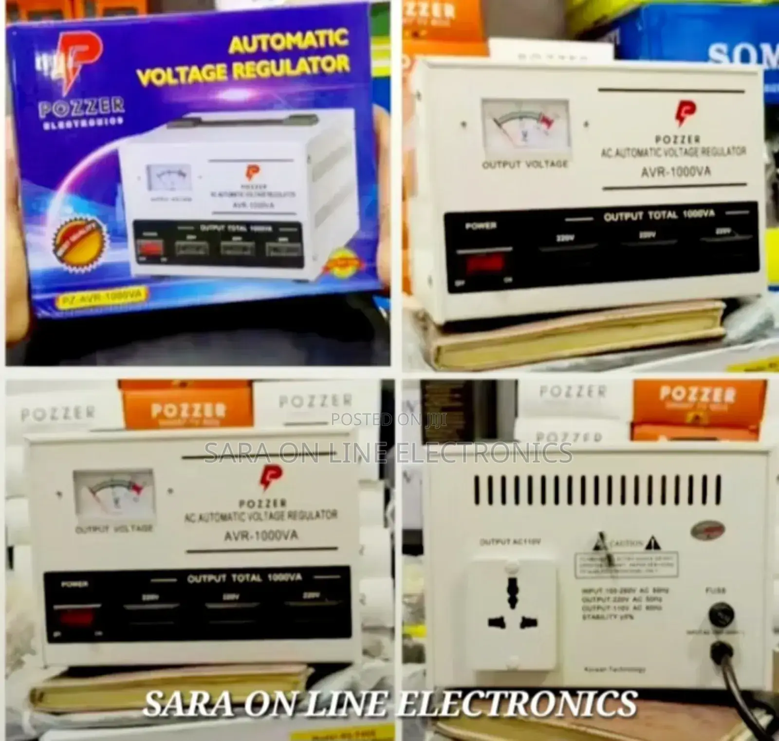 Pozzer Regulator - Pozzer 1000w Avr