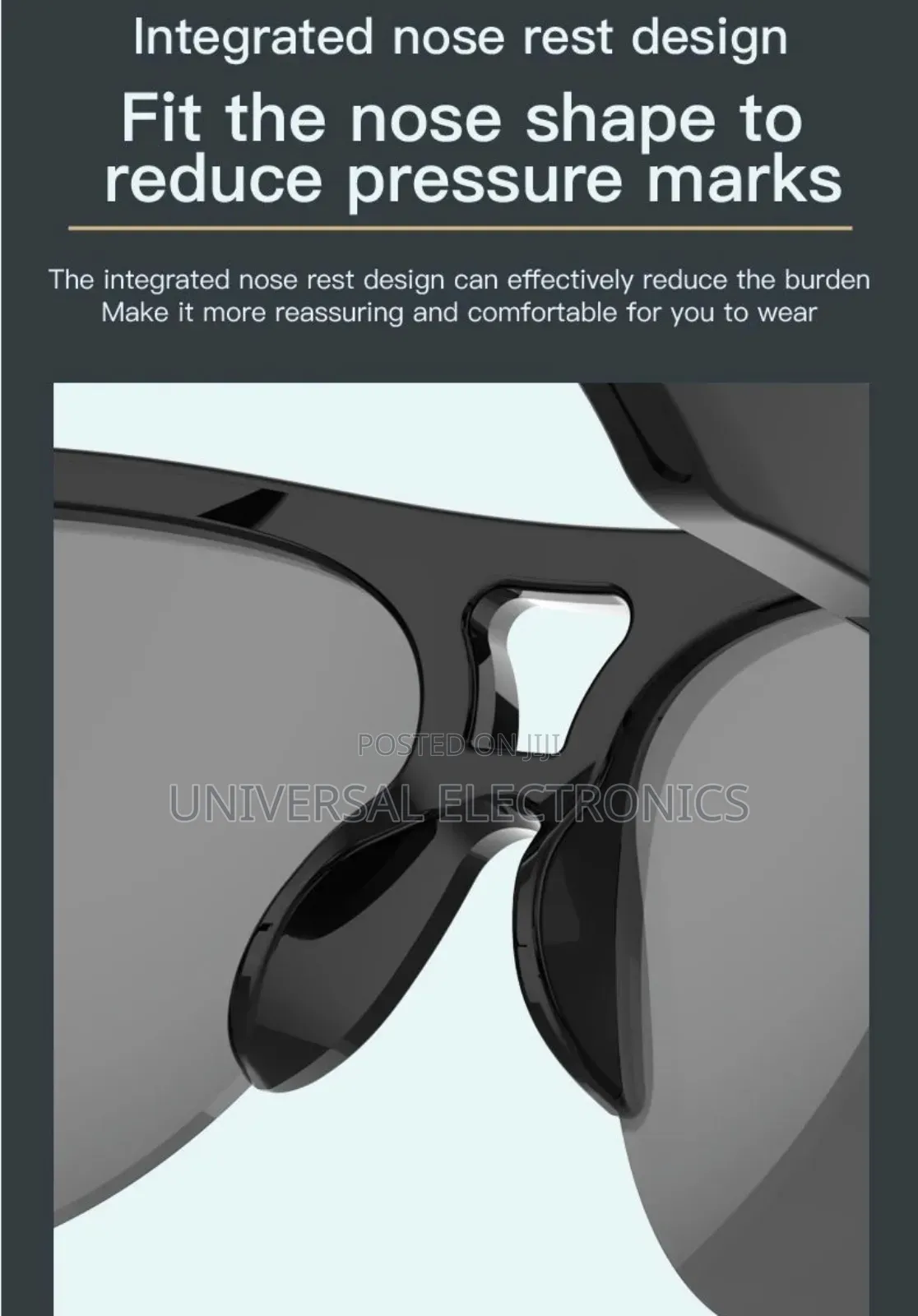 አዲስ ኦርጂናል መነፅር ከብሉቱዝ የጆሮ ማዳመጫ ጋር በአንድ ላይ(ፈጥነው ይዘዙን)