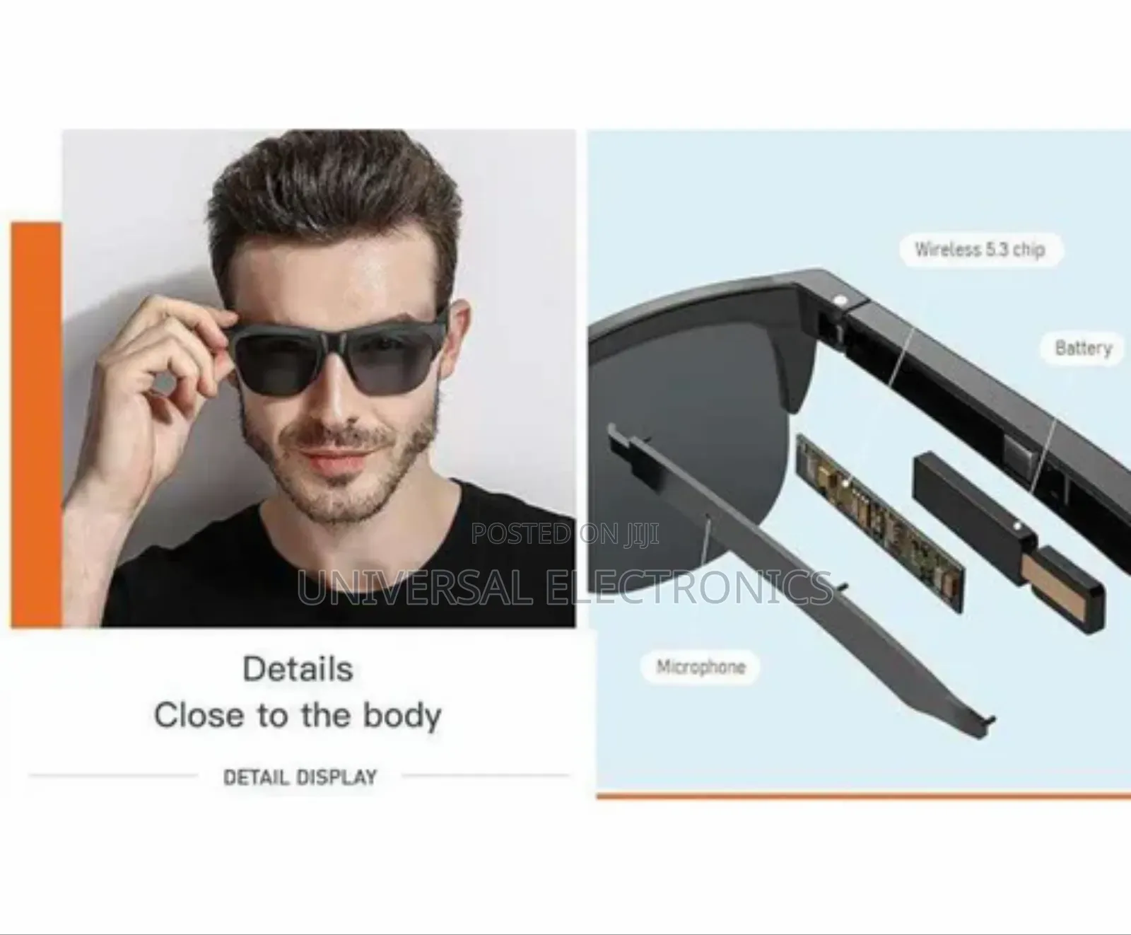 አዲስ ኦርጂናል መነፅር ከብሉቱዝ የጆሮ ማዳመጫ ጋር በአንድ ላይ(ፈጥነው ይዘዙን)