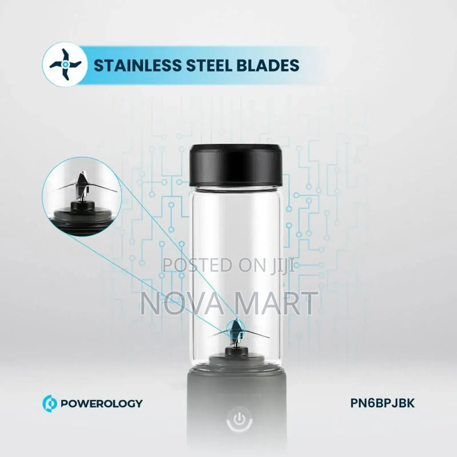 Powerology Rechargeable Portable Juicer