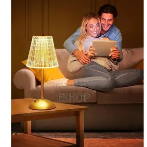 Photo - **Portable Crystal Lamp – Perfect for Home Office*