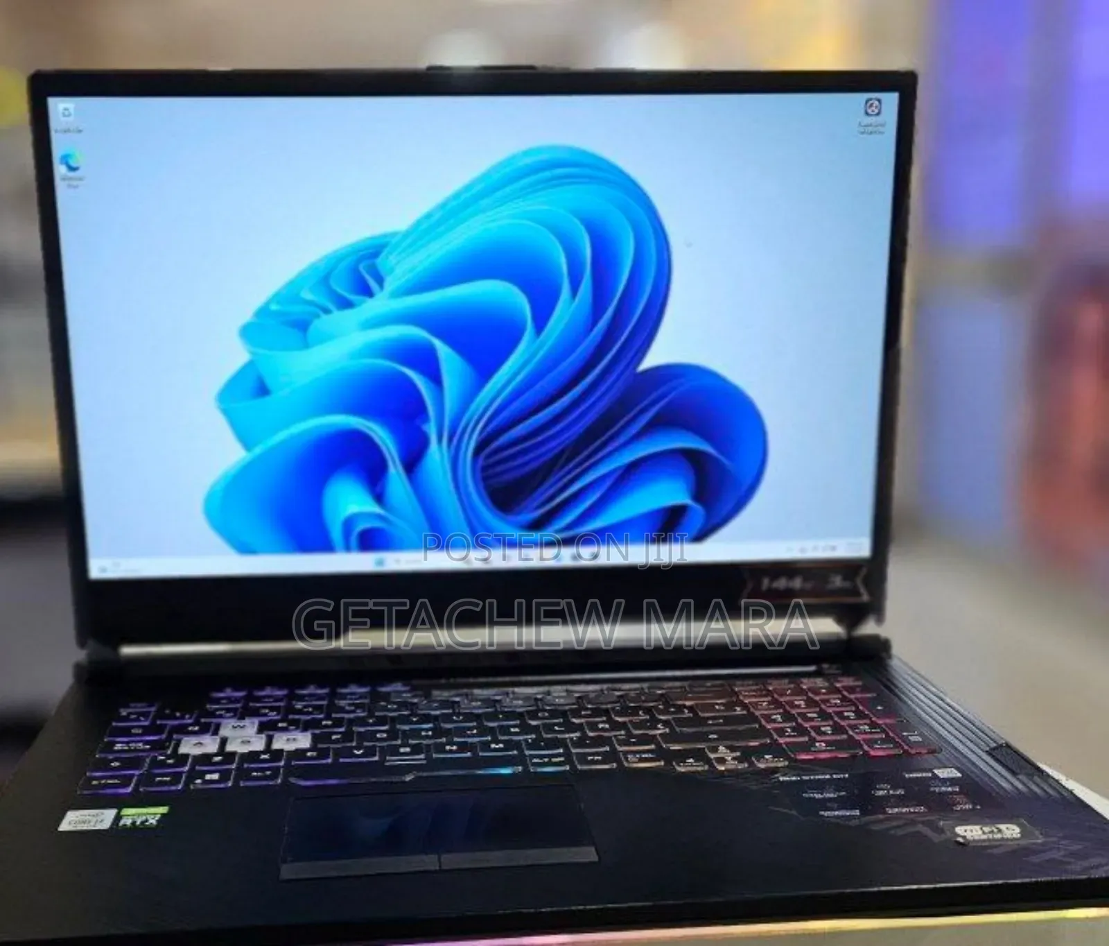 New Laptop Asus ROG Strix G15 8GB Intel Core I7 SSD 1T