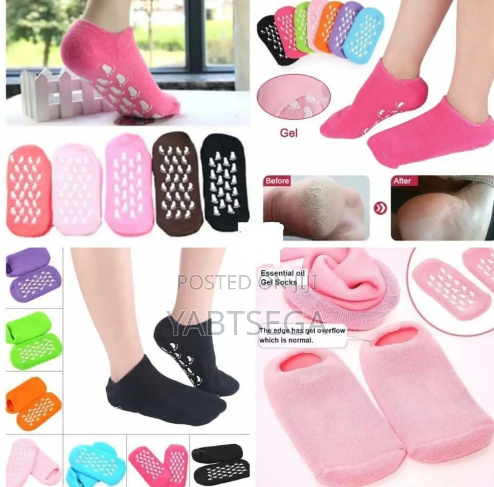  Spa Gel Socks 