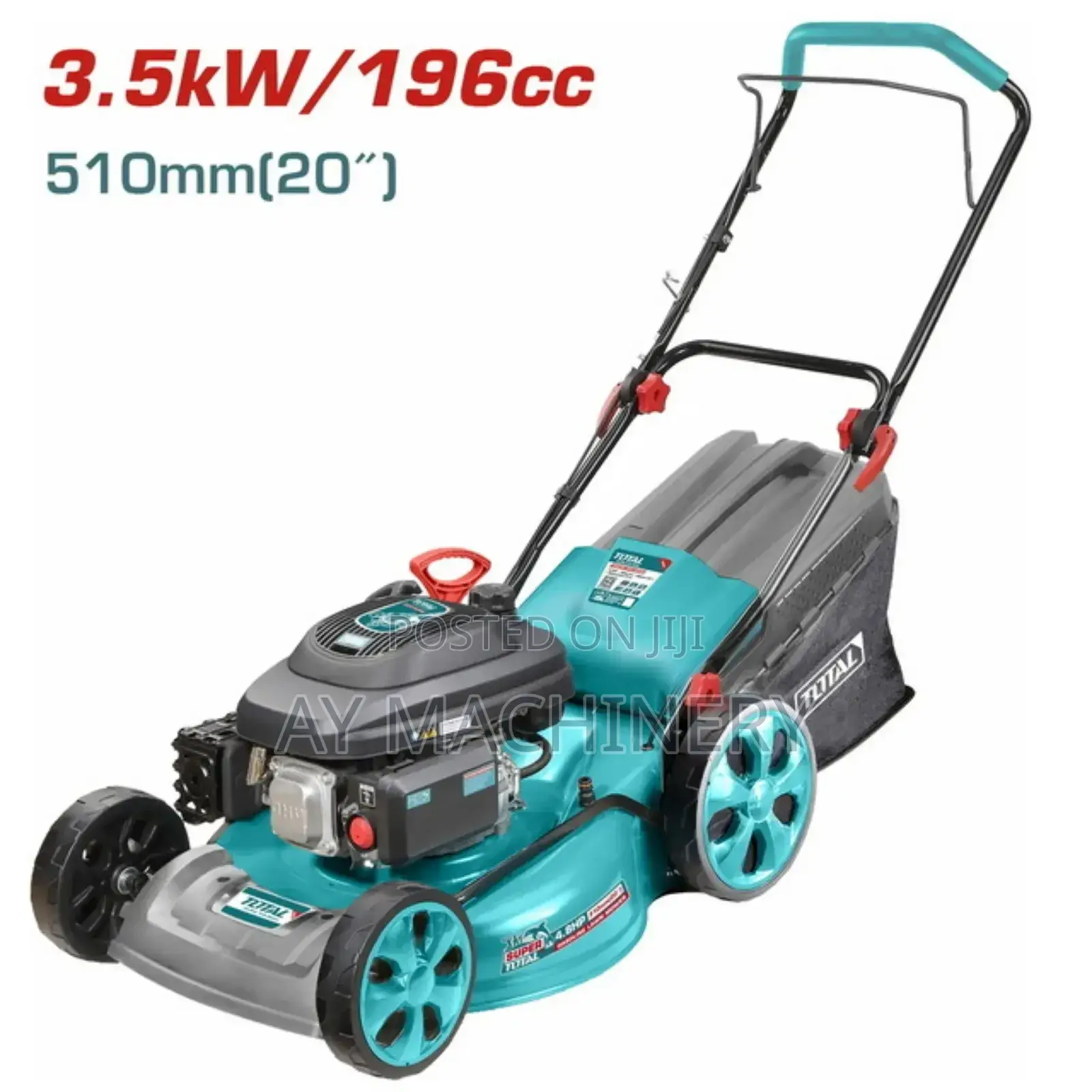 Total Gasoline Lawnmower 196cc 4.8hp || ቶታል ሳር ማጨጃ