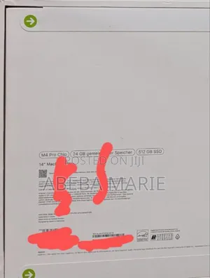 New Apple MacBook Pro 2024 M4 Pro 14-Inch 24GB Apple M4 SSD 512GB