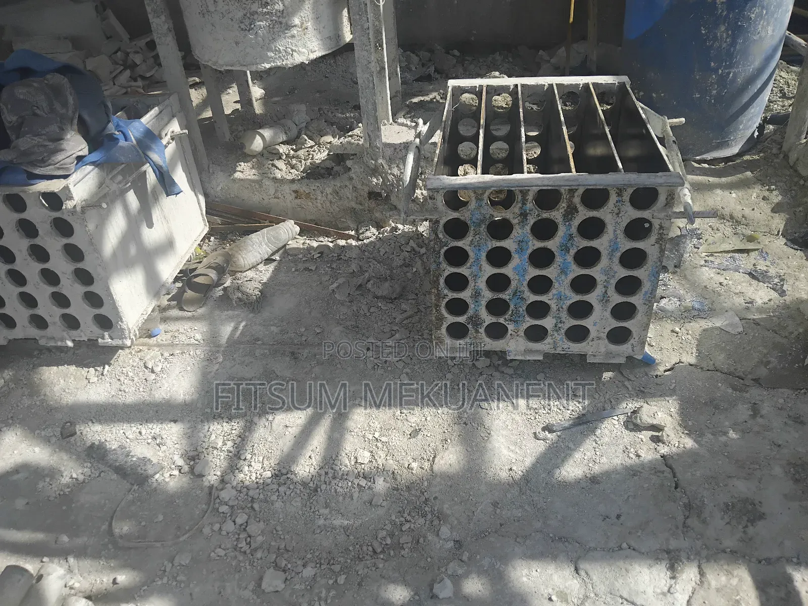 ጂብሰም ብሎክ ሞልድ Gypsum Block Mold