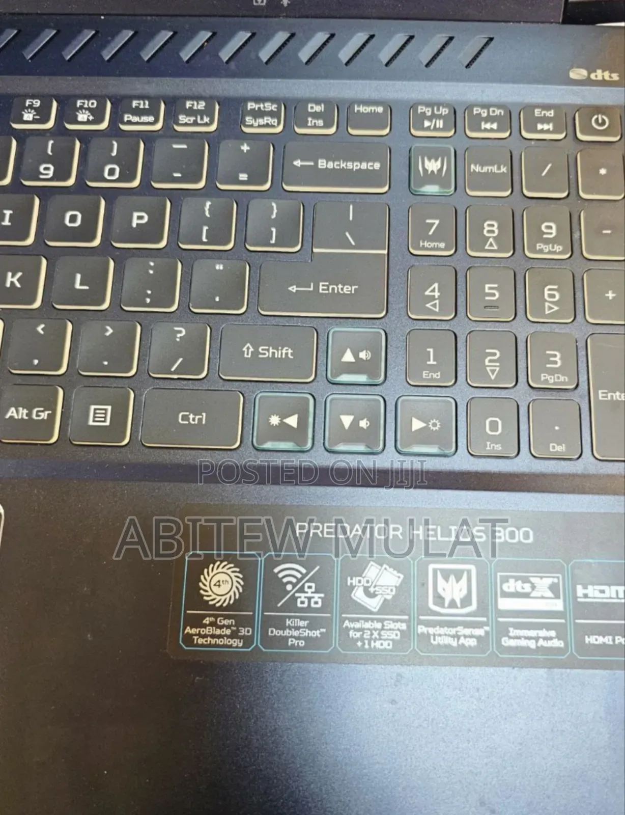 New Laptop Acer Predator Helios 300 16GB Intel Core I7 SSD 1T