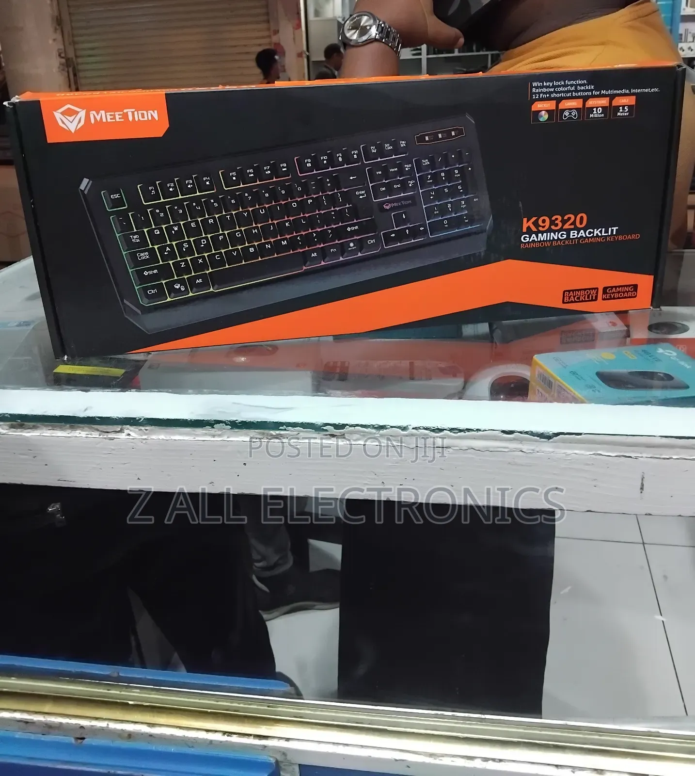  Gaming Backlit Rainbow Backlit Gaming Keyboard