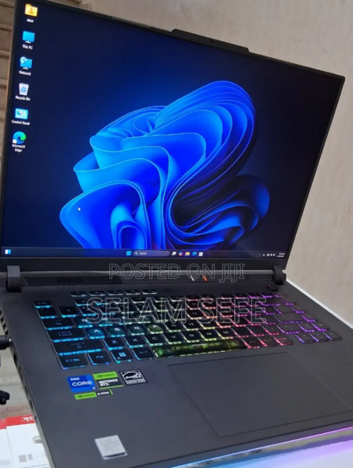 New Laptop Asus ROG Strix G15 16GB Intel Core I7 SSD 1T