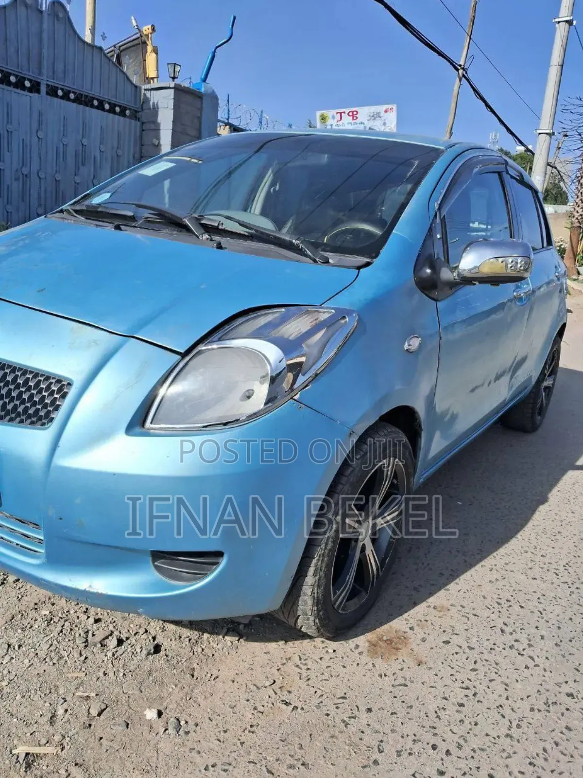 Toyota Yaris 2007 Blue