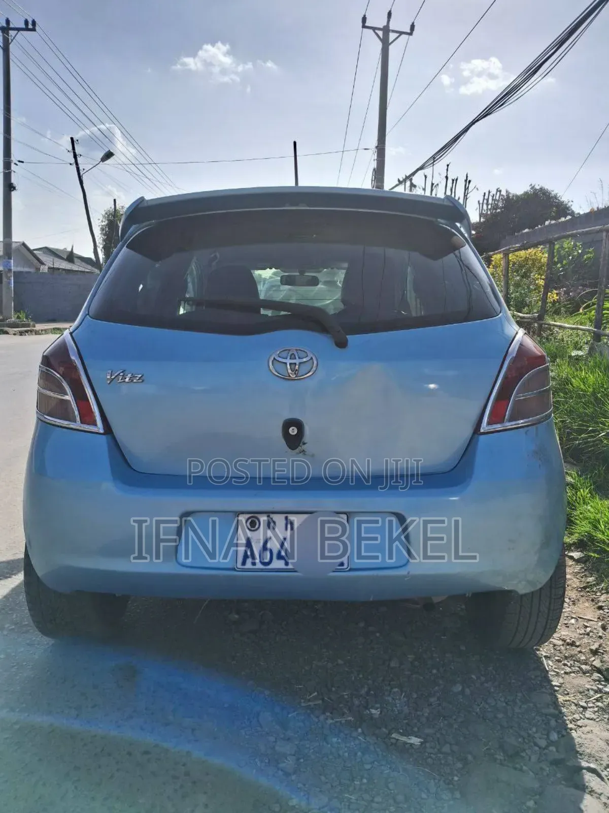 Toyota Yaris 2007 Blue