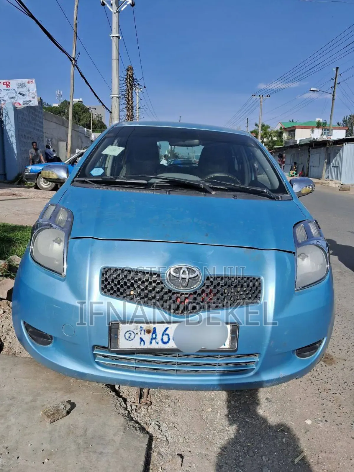 Toyota Yaris 2007 Blue