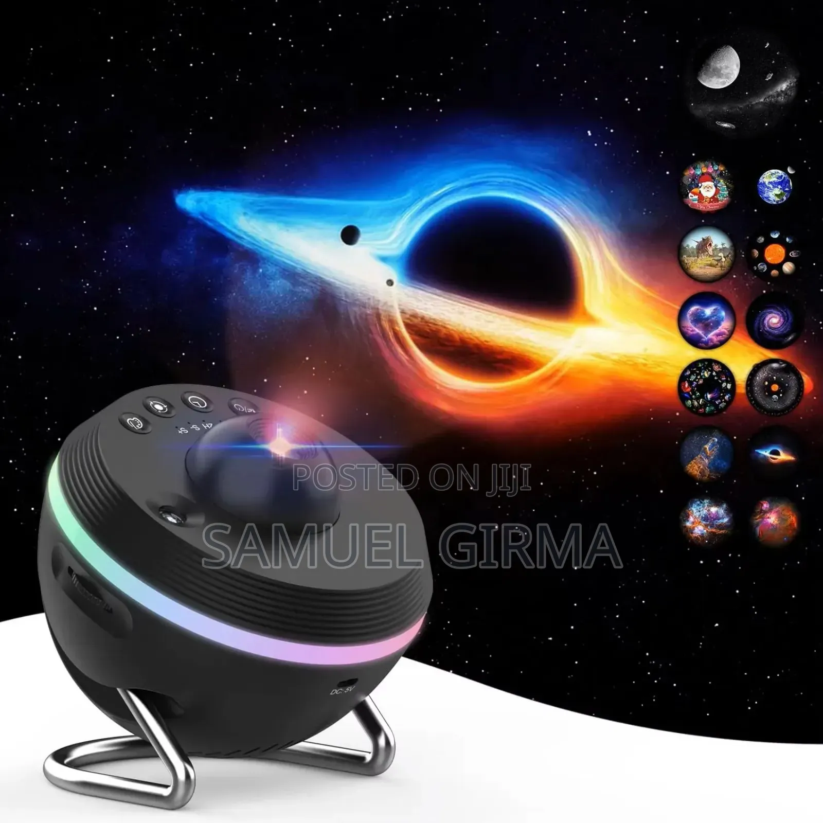 A Meteor and Galaxy Projector