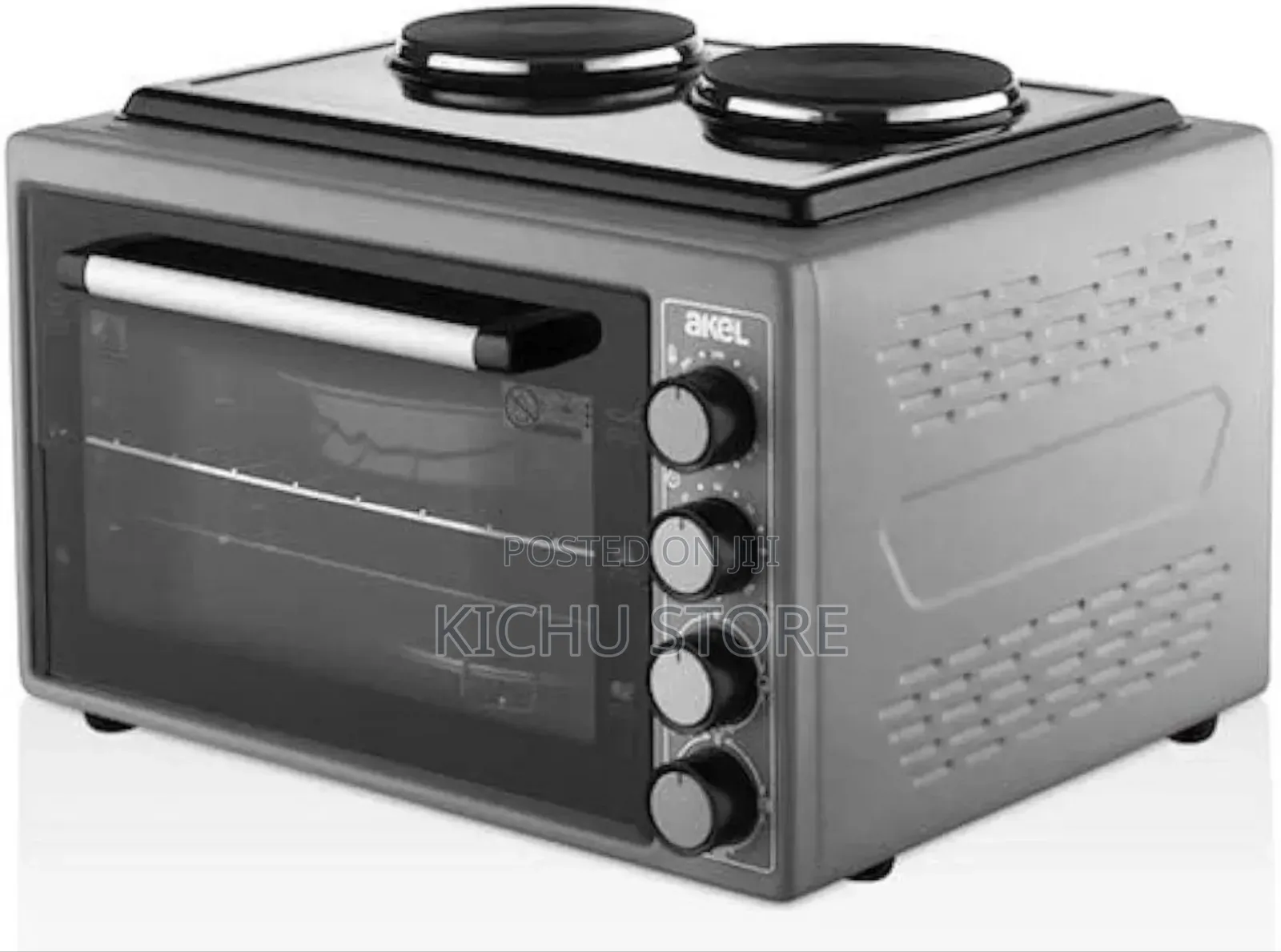 Akel Oven With Double Hot Plate Stove