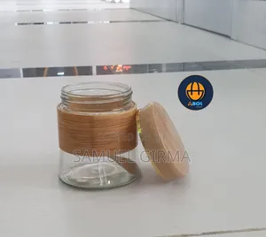 9pcs Glass Storage Jar Set 9 በ 1 የሆነ የቅመማቅመም ማስቀመጫ