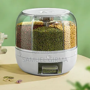 360° Rotating Rice Barrel 6 በ 1 የሆነ የአስፔዛ መቀነሻ
