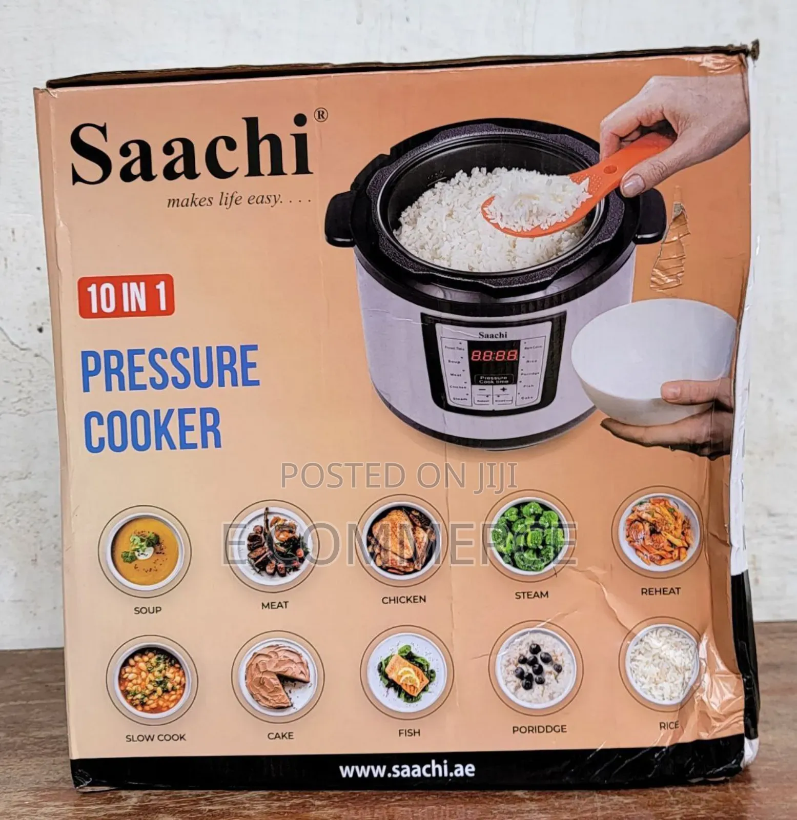 Saachi10 In 1 Electric Pressure Cooker 12litter