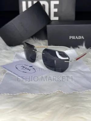 Prada Rim Less Eyeglass