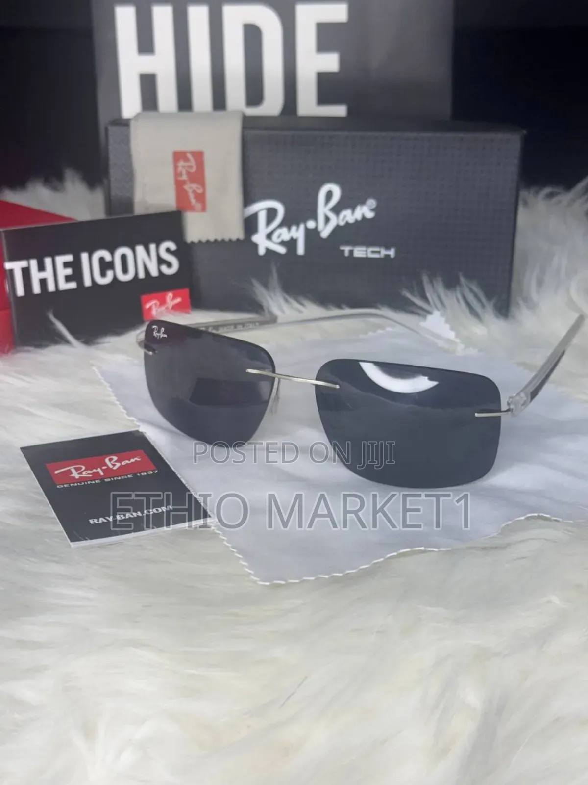 Rayban Rim Less Eyeglass