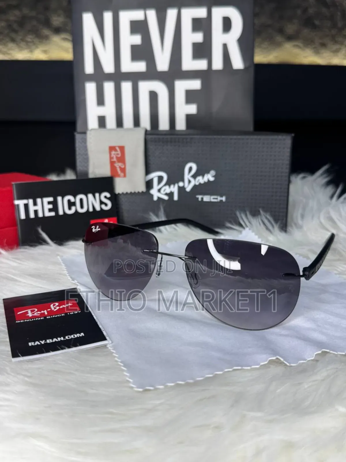 Rayban Rim Less Eyeglass