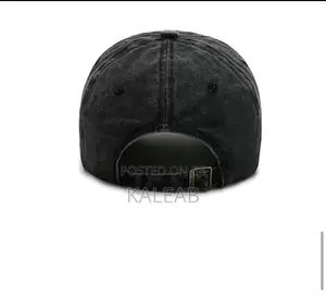 Retro Baseball Cap (Black)