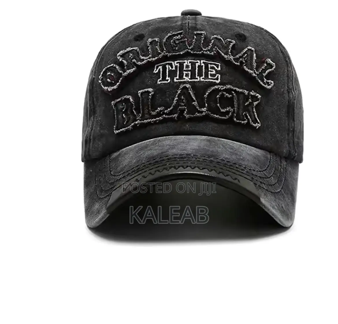 Retro Baseball Cap (Black)