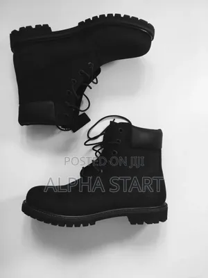 Black Timberland Master Quality Boots for You