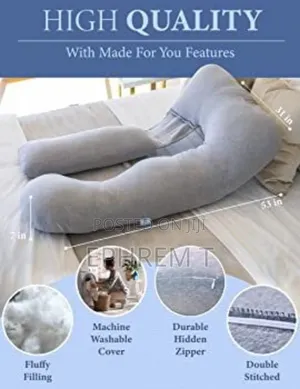 Photo - Pregnancy Pillow Bedding Full Body Pillow for Pregnant