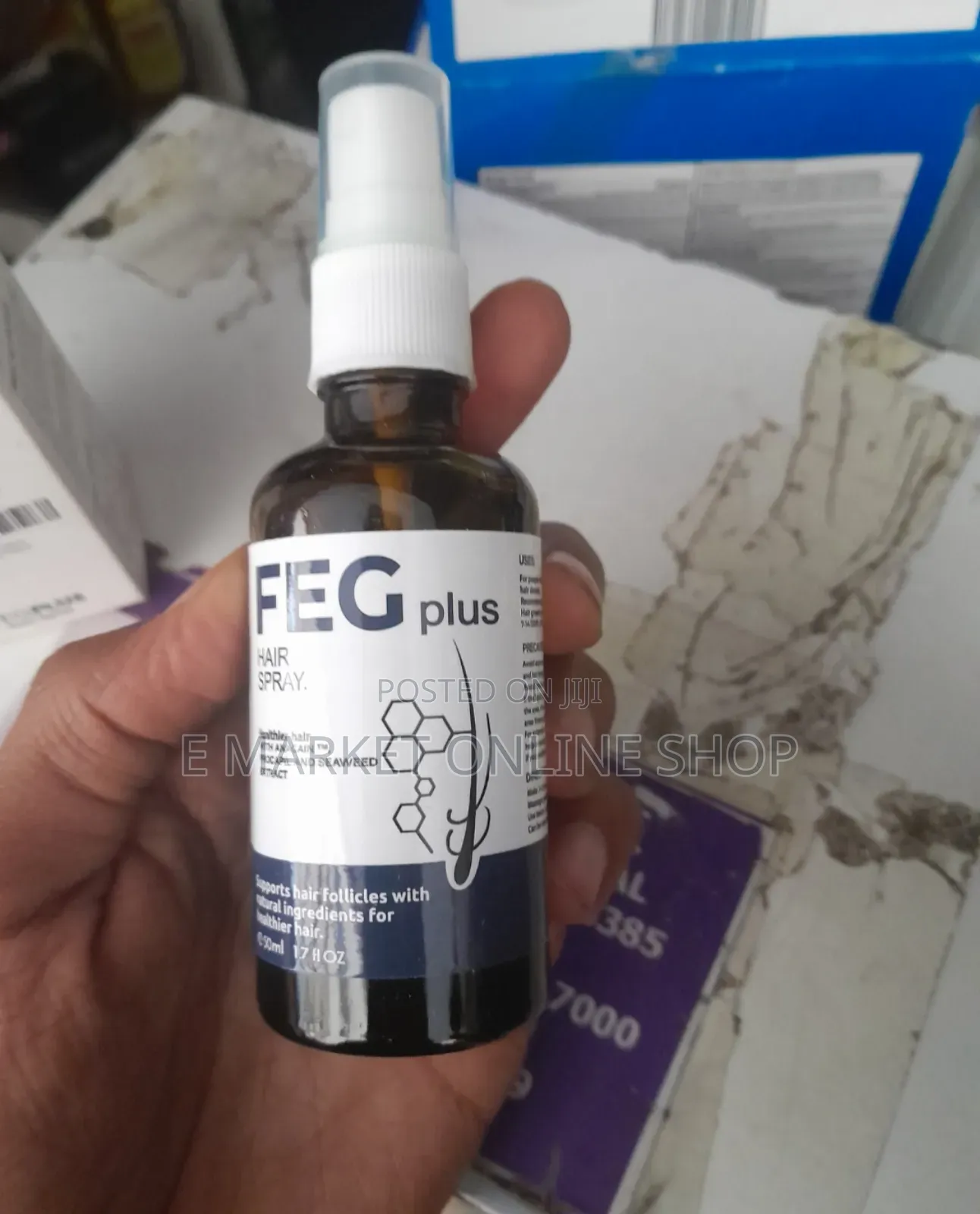 Feg Plus 3x Growth Spray – For Beards, Edges Scalp