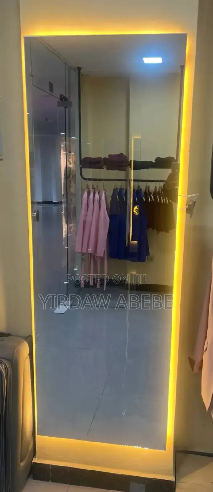 Dressing Mirror With Led Light