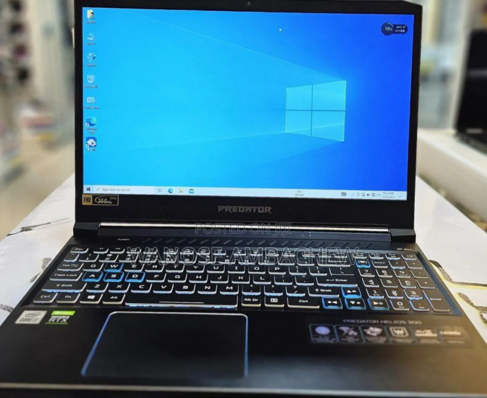 New Laptop Acer Predator Helios 300 16GB Intel Core I7 SSD 1T