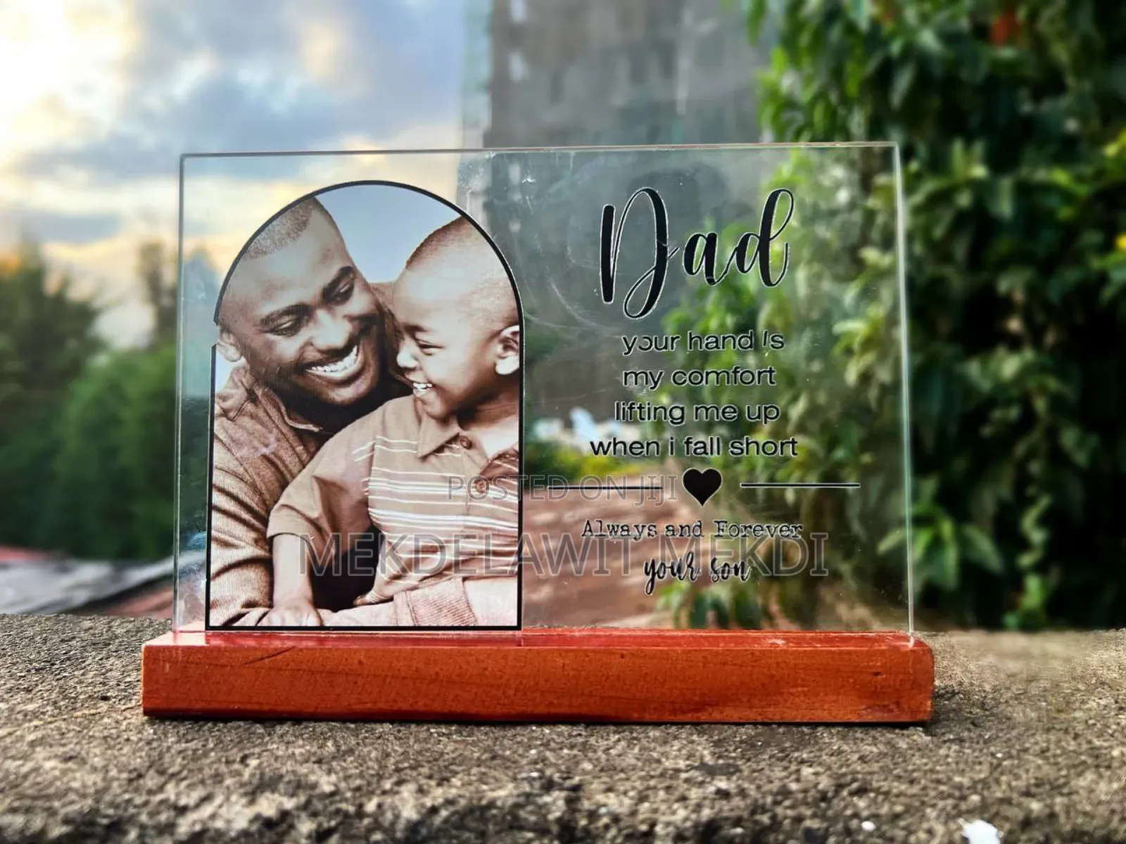 Glass Frames for Father's Day