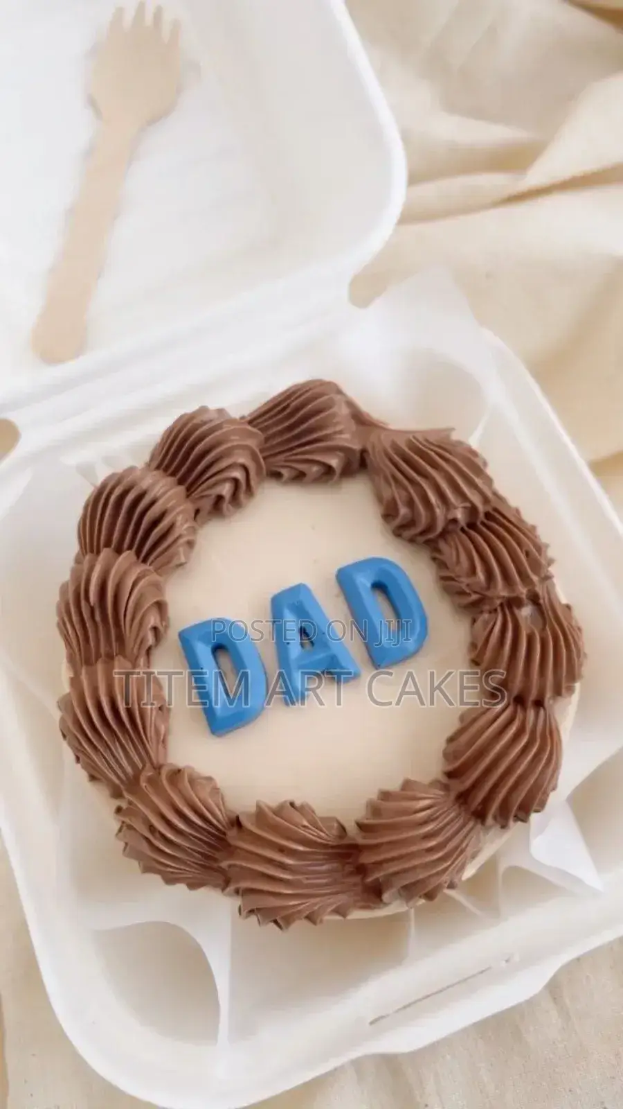 Fathers Day Sweet Mini Cake