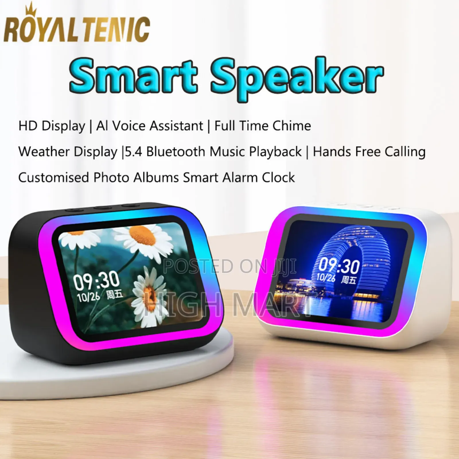 Touch Screen Smart Speaker