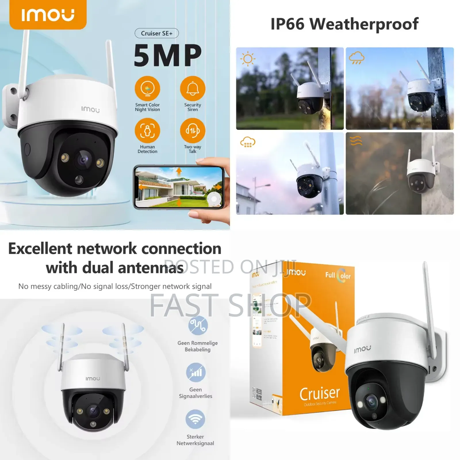 Imo Cruiser 5mp Waterproof Security Camera